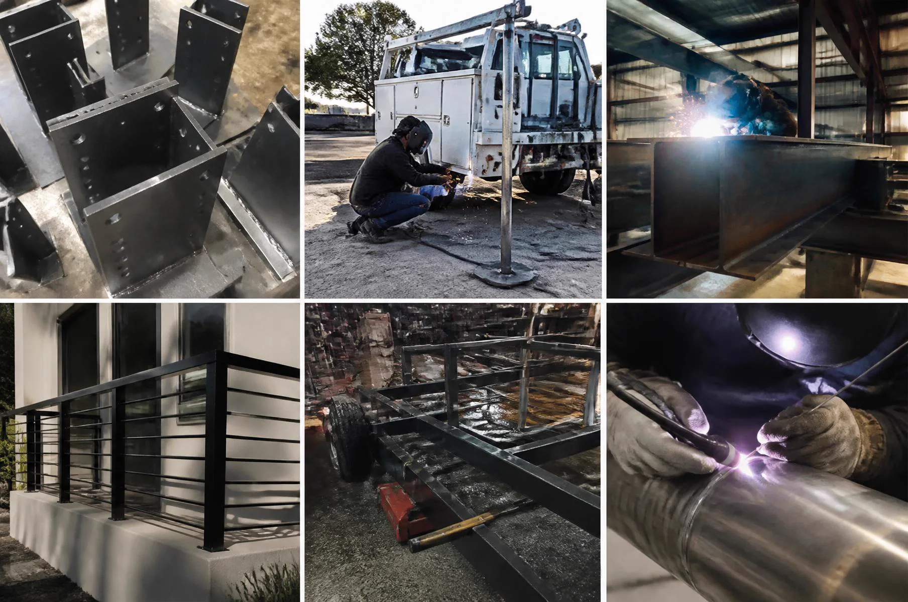 Custom fabricated ornamental metalwork
